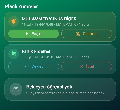 Planlı zümreler
